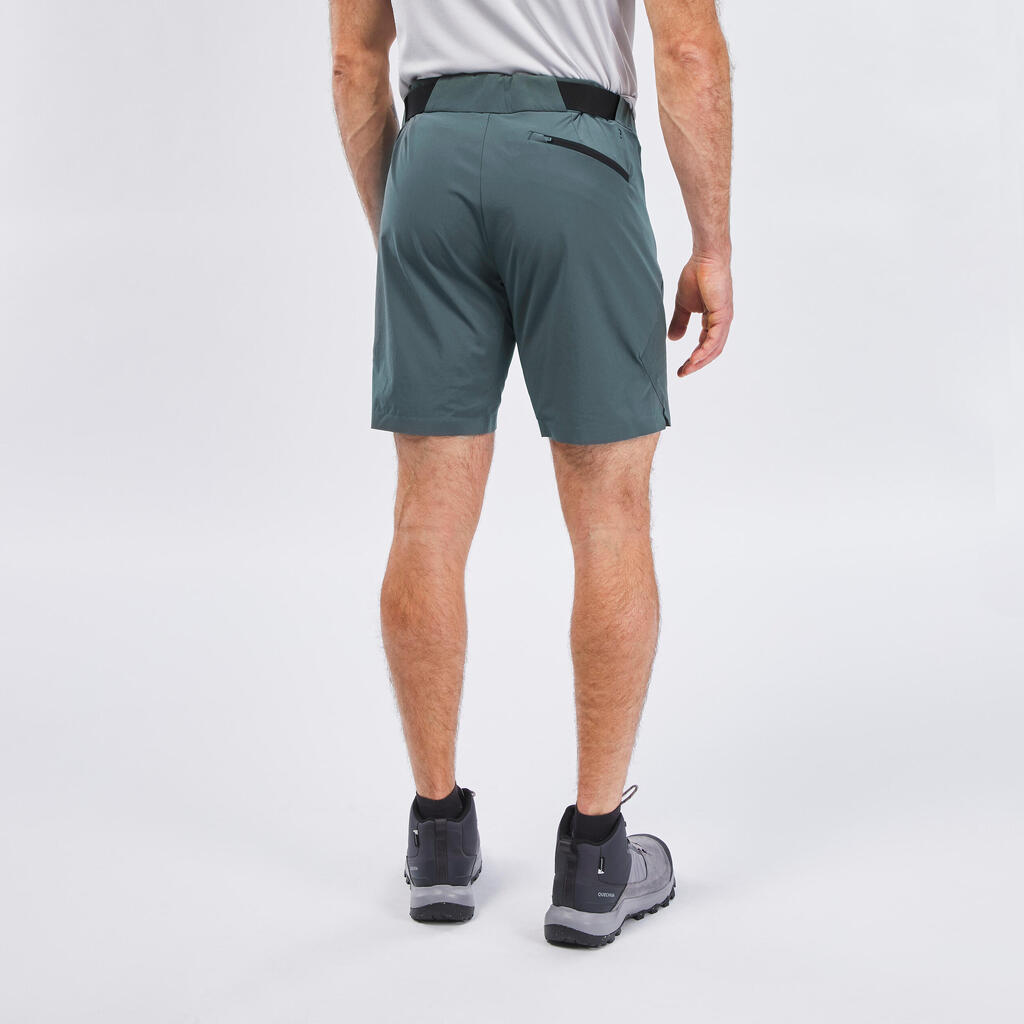 SHORT SENDERISMO HOMBRE MH500 NEGRO