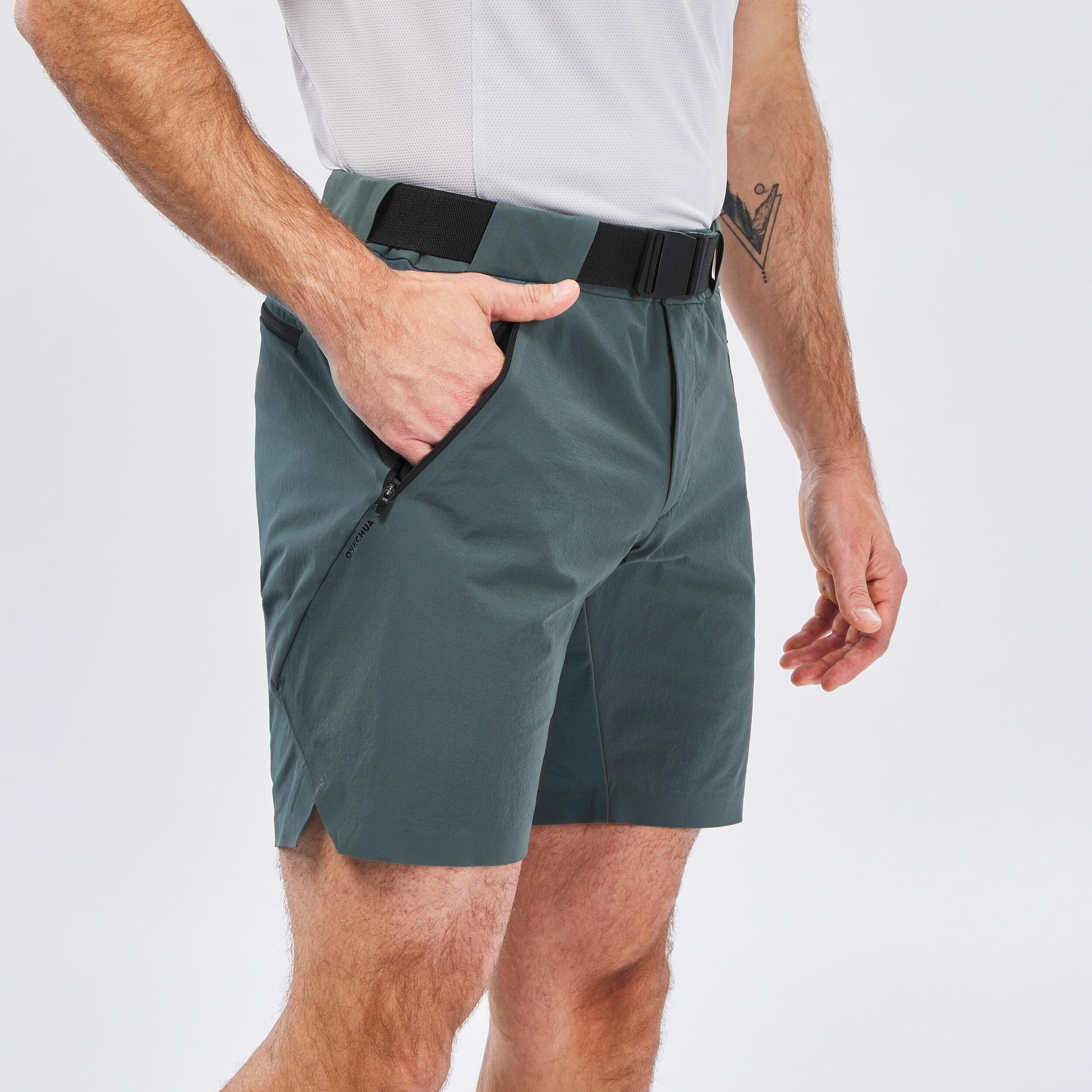 Men's Short Mountain Shorts - MH500 4/6