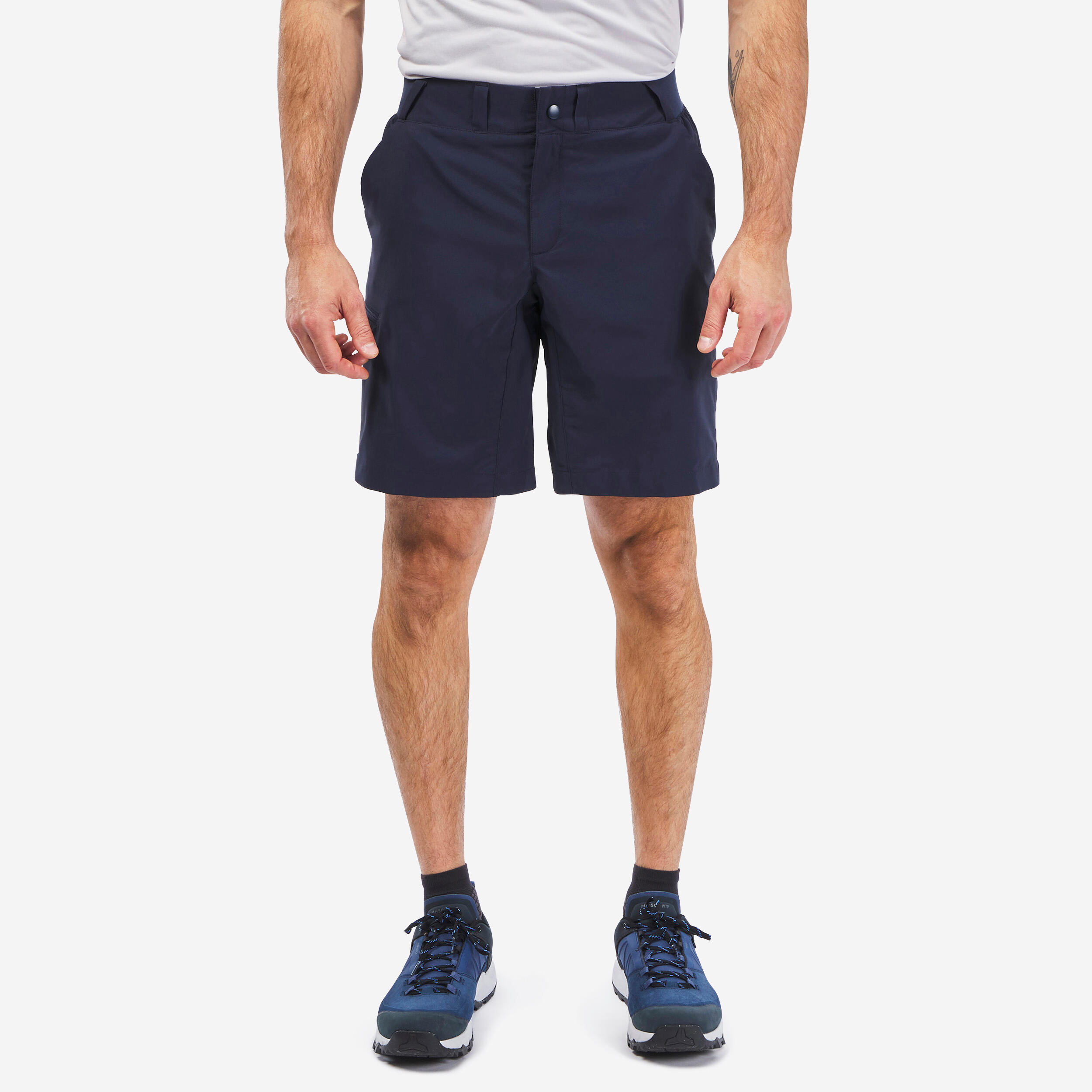 Decathlon | Short trekking uomo MH100 blu |  Quechua