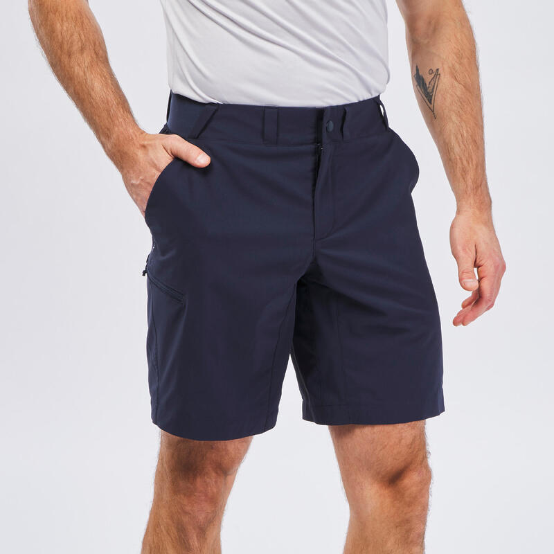Erkek Outdoor Şort - Koyu Gri - MH100