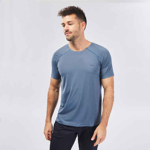 
      Wandershirt Herren kurzarm Speed Hiking - FH900 blau 
  