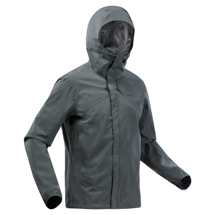 Men's Hiking Lightweight Waterproof Jacket MH150