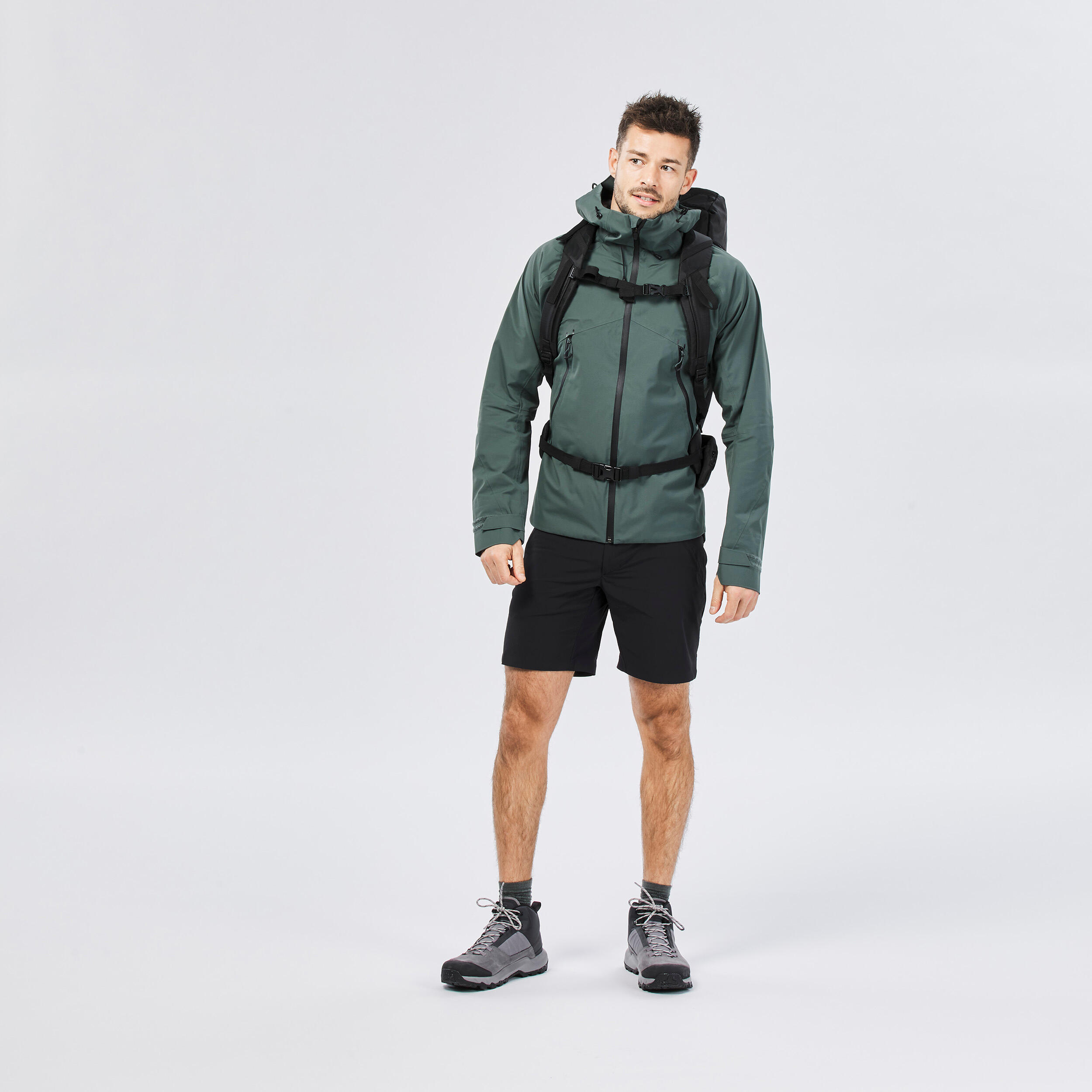Men’s Waterproof Hiking Jacket – MH 500 - QUECHUA