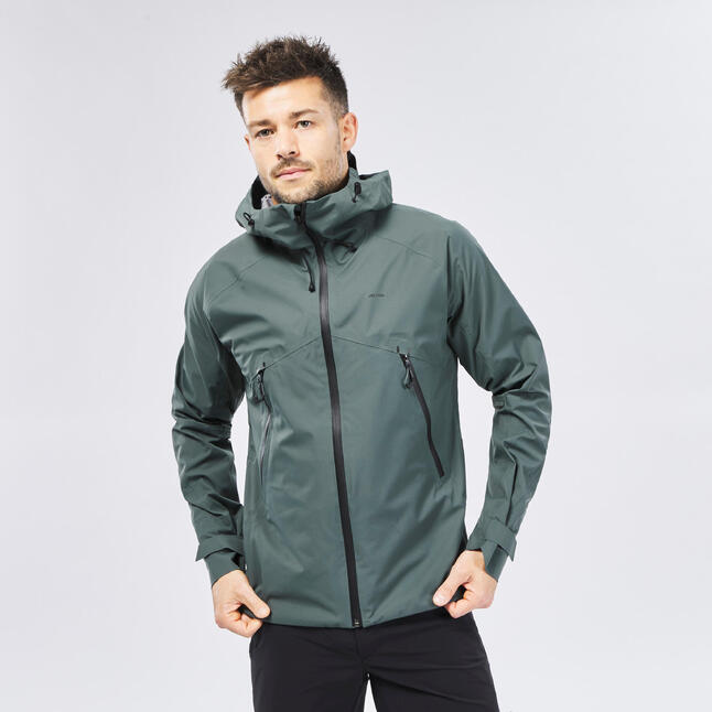 Unlock Wilderness' choice in the Decathlon Vs North Face comparison, the MH500 Hiking Lightweight Waterproof Jacket by Decathlon