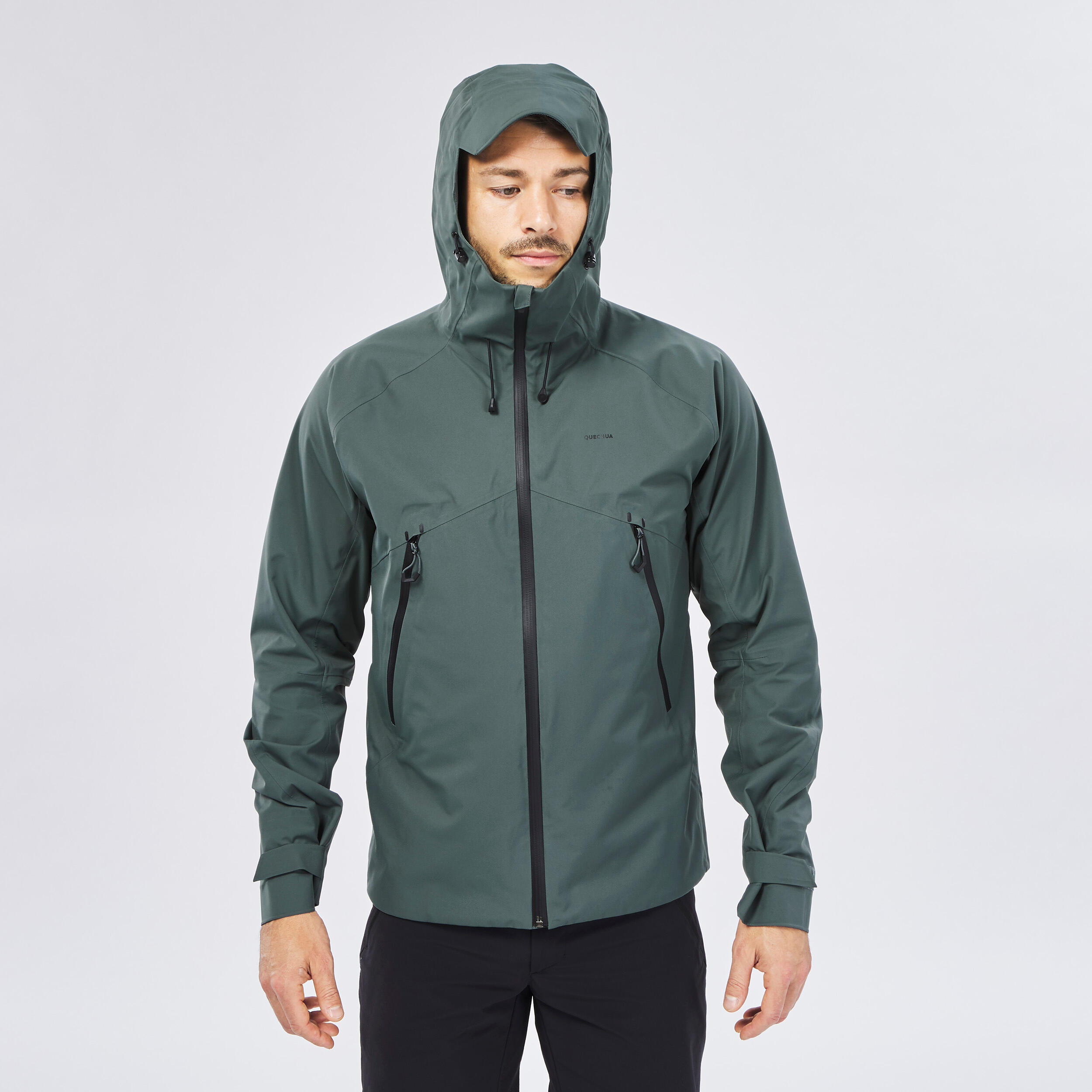 Men’s Waterproof Hiking Jacket – MH 500 - QUECHUA