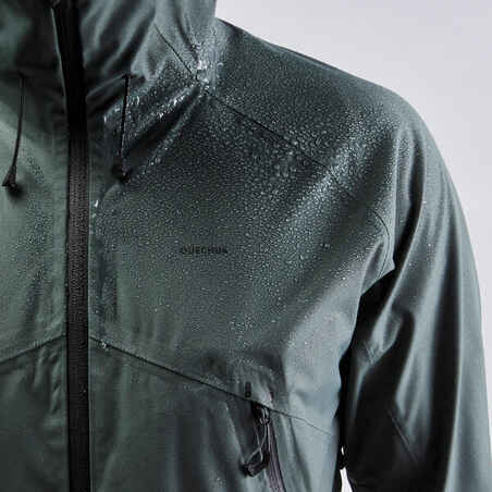 Men's Hiking Lightweight Waterproof Jacket MH500