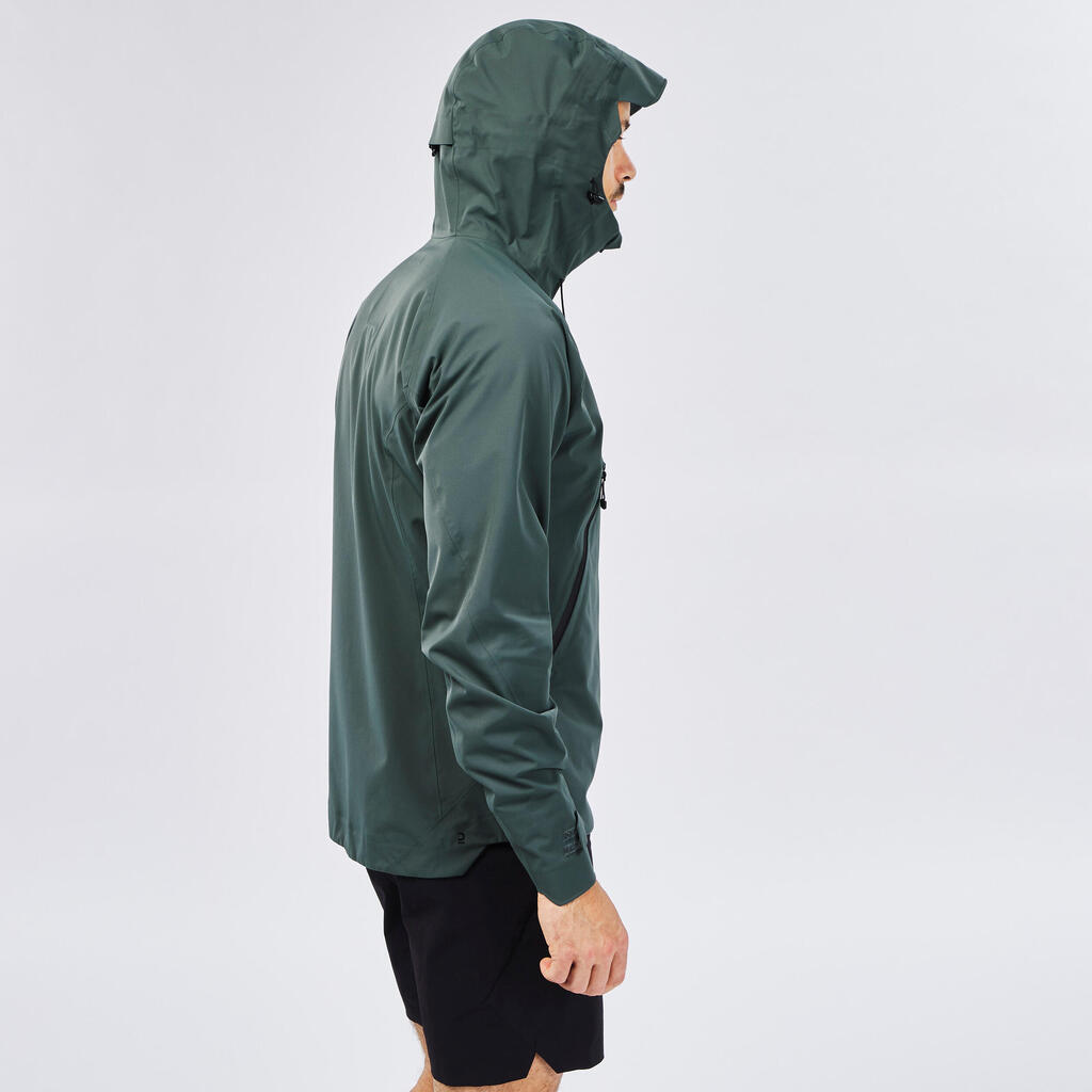 Men's Lightweight Waterproof Hiking Jacket - MH500