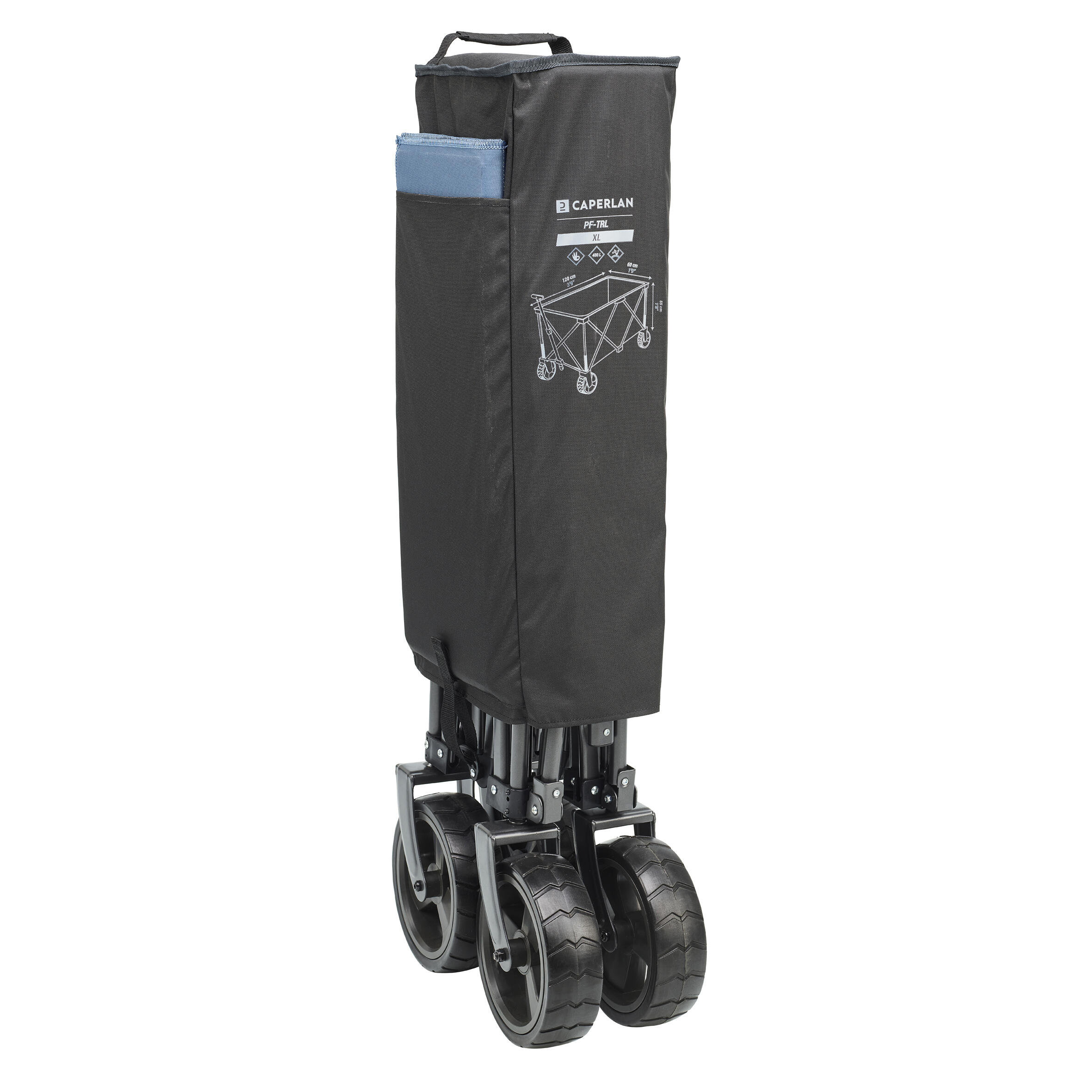 CARRELLO PER IL TRASPORTO DELL'ATTREZZATURA DA PESCA PF-TROLLEY XL