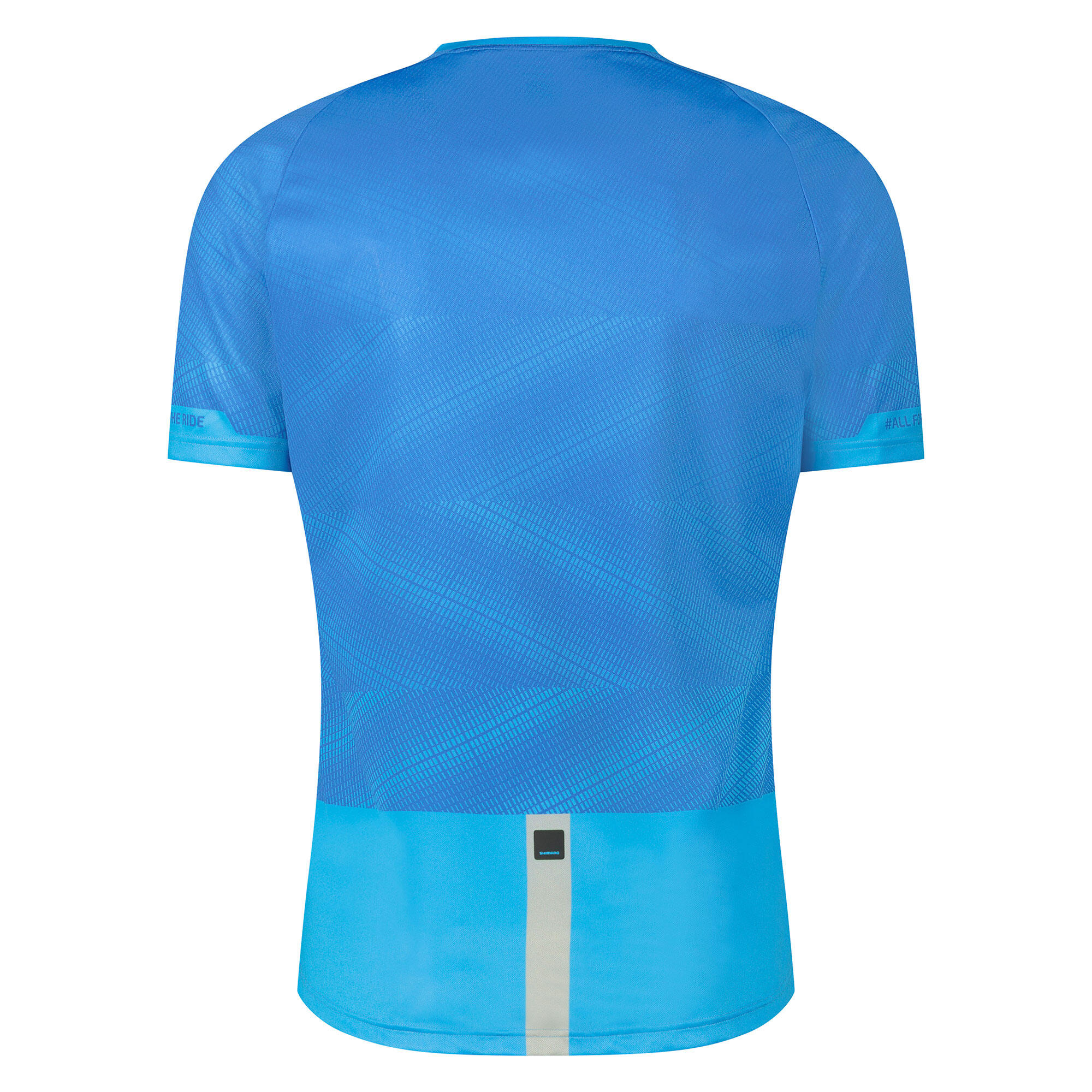MAILLOT MANCHES COURTES VTT ALL MOUNTAIN HOMME - MYOKO BLEU 2/2