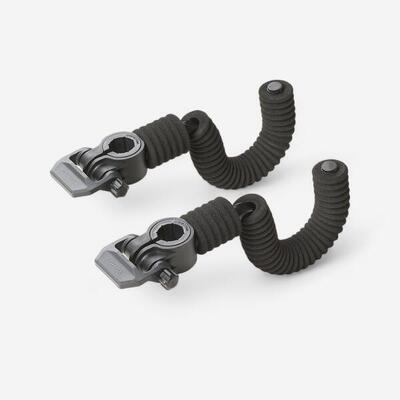 Set van 2 innovatieve hengelsteunen met eva-schuim voor bevestiging opzij csb viskist prf cs