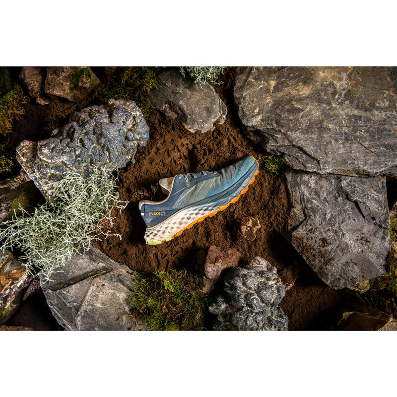 Erkek Arazi Tipi Koşu Ayakkabısı - Turkuaz - Evadict MT Cushion 2