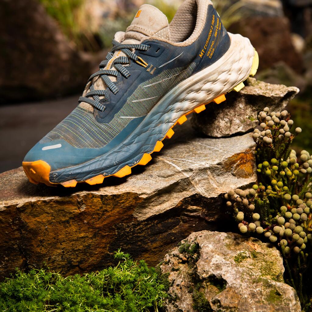 EVADICT MT CUSHION 2 men's trail running shoe - Turquoise