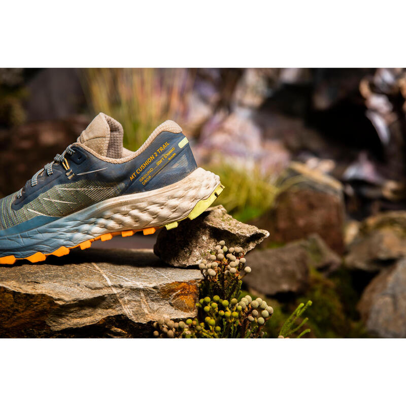 EVADICT MT CUSHION 2 men's trail running shoe - Turquoise