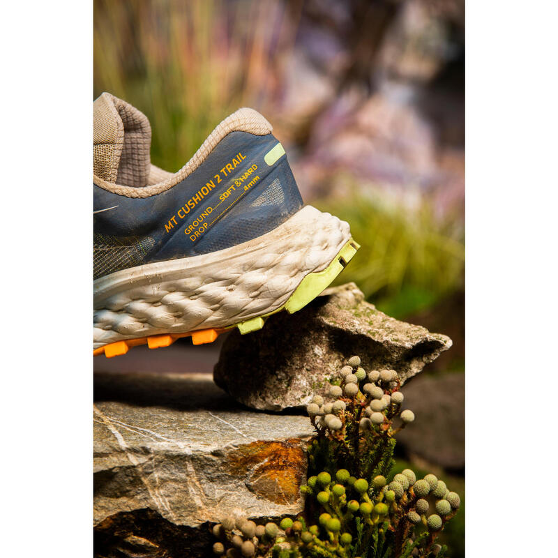 Pánské boty na trailový běh MT Cushion 2 tyrkysové