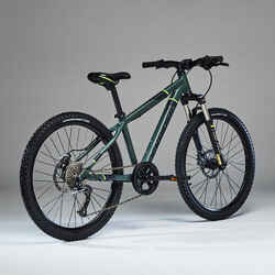 24 Inch Kids Mountain bike Rockrider ST 920 Alluminium 9-12 Years old - Khaki
