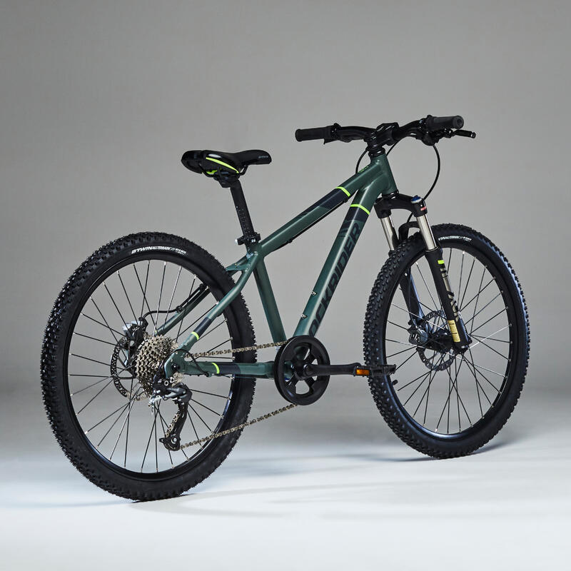 Mountainbike kind 24 inch Rockrider ST 920 9-12 jaar groen