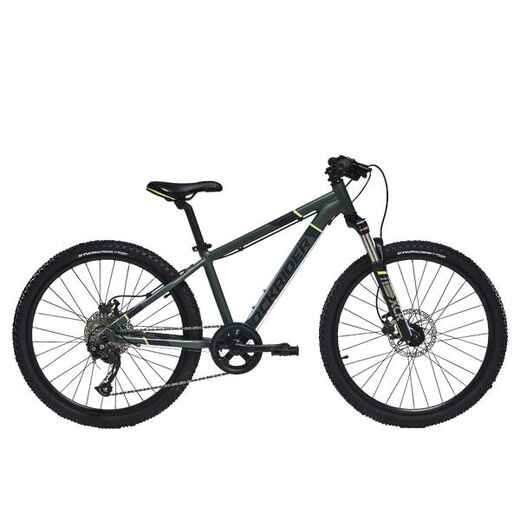 
      24 Inch Kids Mountain bike Rockrider ST 920 Alluminium 9-12 Years old - Khaki
  