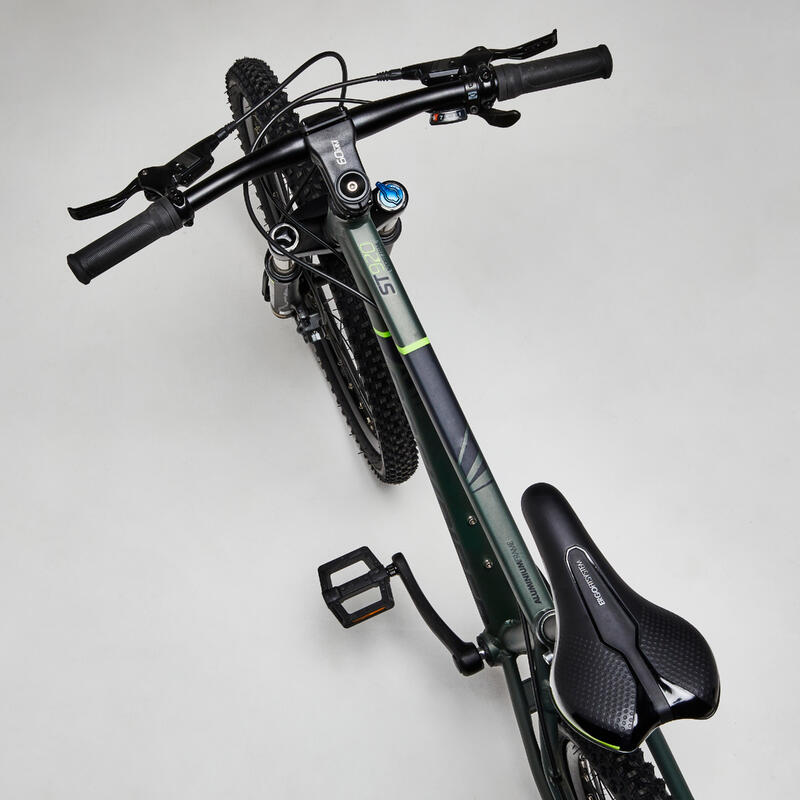 Bicicletă MTB ST 920 24" verde copii 135-150 cm