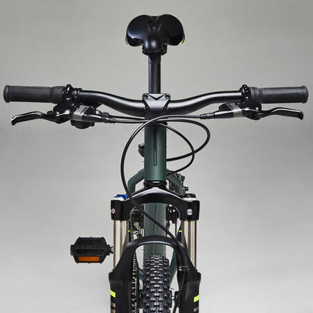 Zeleni brdski bicikl ROCKRIDER 920 za decu (od 9 do 12 godina, 24 inča)