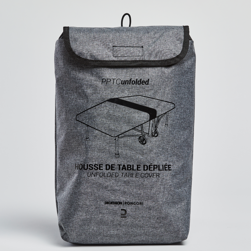 Housse Raquette Ping-Pong Pocket - Double Poche Hydrofuge - Pour 1 Raquette + 3 Balles - 30x20cm