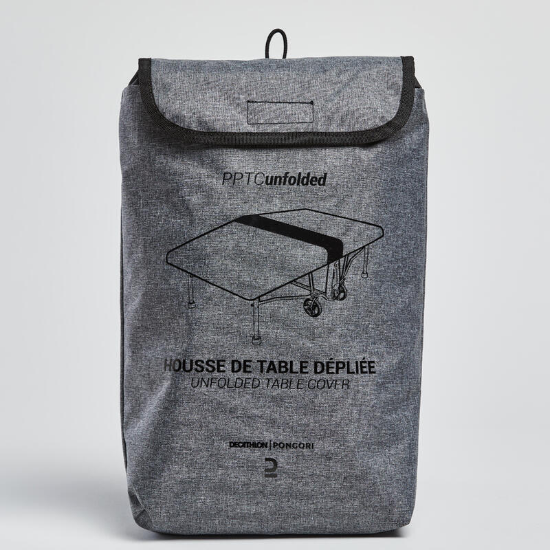 Housse de protection de table de ping pong pour table dépliée