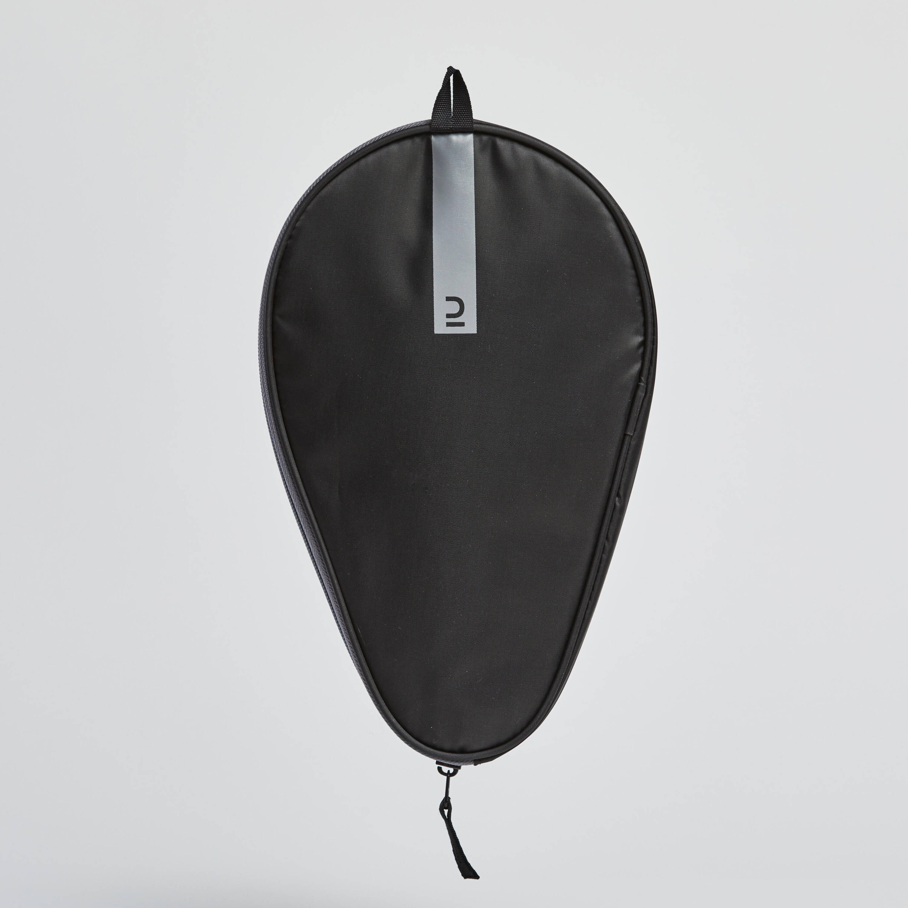 Table Tennis Bat Cover TTC 100 - Black/Grey -  2