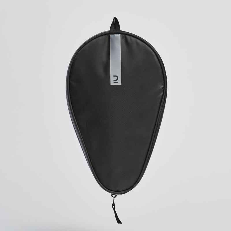 Table Tennis Racket Cover TTC 100 Black/Grey Decathlon