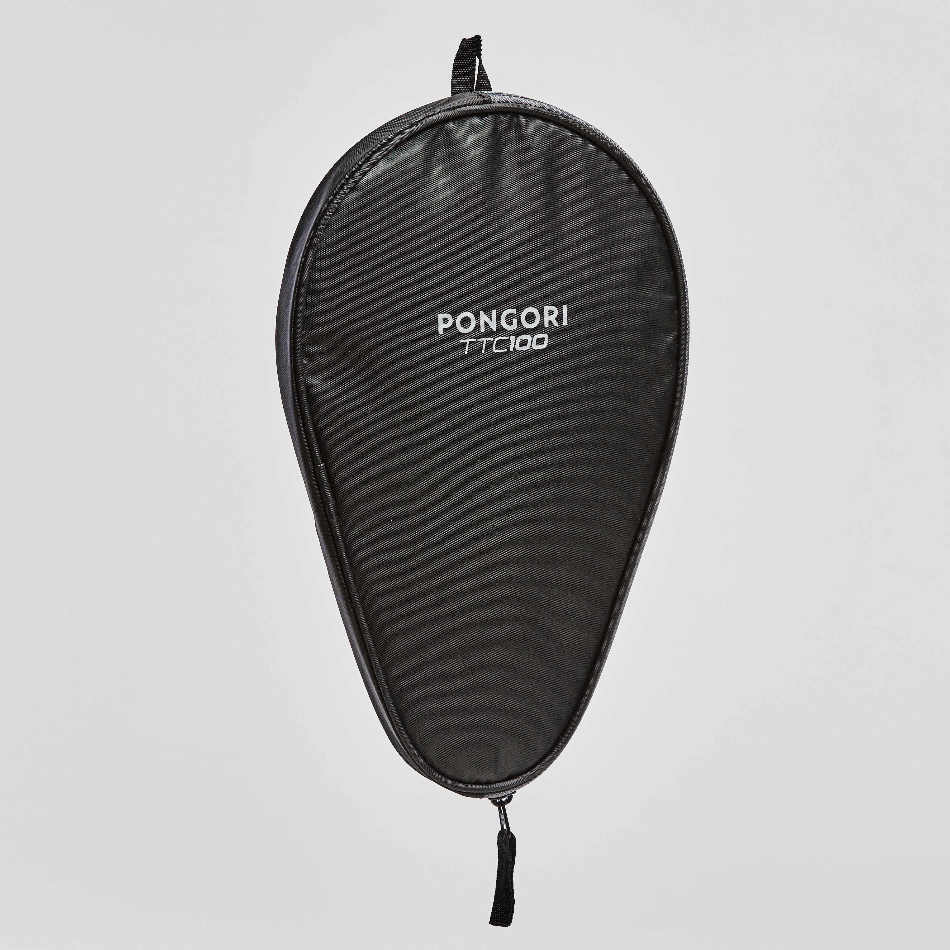 PATIKIL Custodia Morbida Per Racchetta Da Ping Pong | Forma A Zucca Con Tasca Portapalline | Cinghia Per Trasporto, Colore Nero