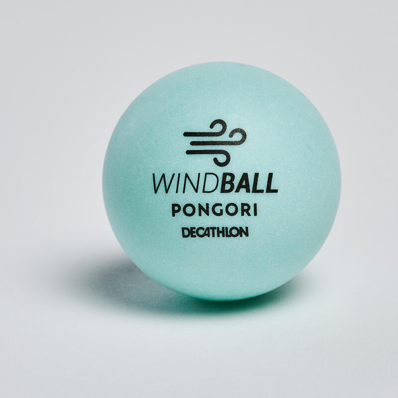 Bola de ping pong exterior resistente ao vento x6