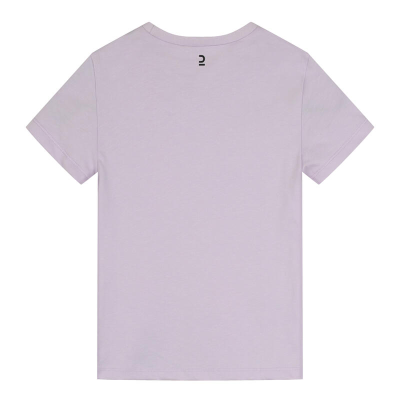 女童 T 恤 MH100－淡紫色