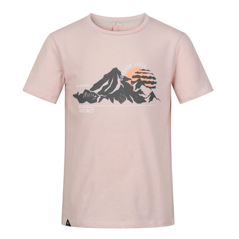 女童 T 恤 MH100－粉色