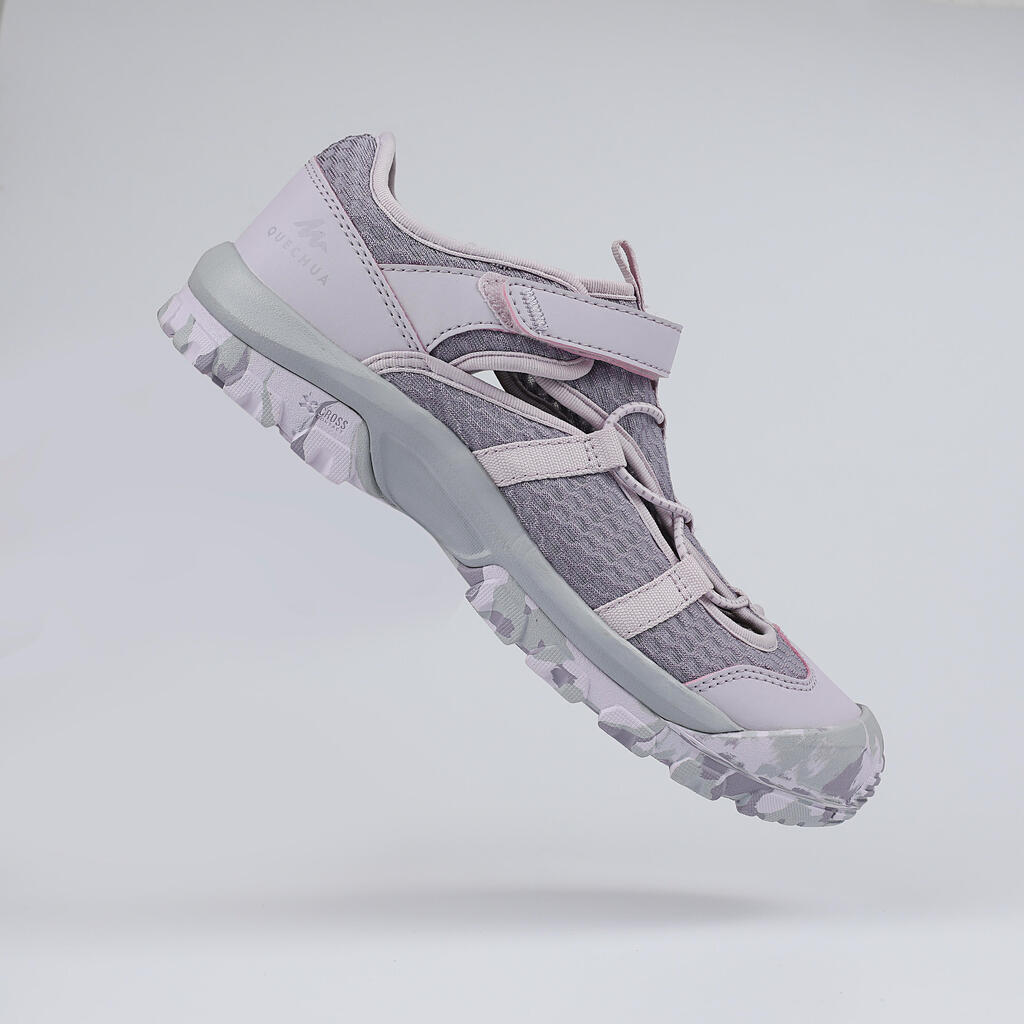 Sandales de randonnée MH150 rose - enfant - 28 AU 39