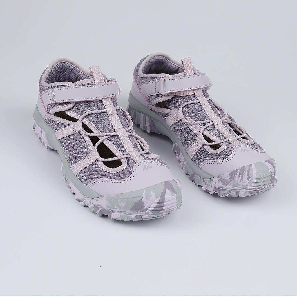 Sandales de randonnée MH150 rose - enfant - 28 AU 39
