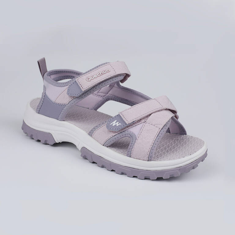 GIRL’S Hiking Sandals MH120 PURPLE