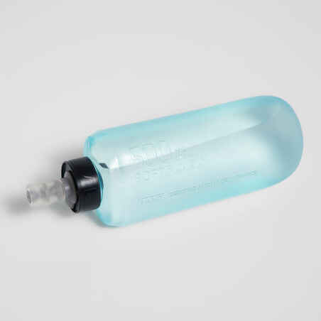 Trail Running Flexible Extruded 500 mL Water Bottle - blue