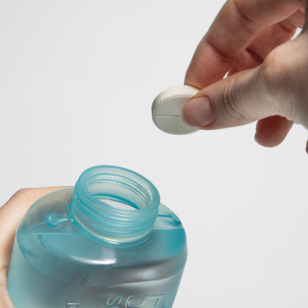 Moder fleksibilni bidon za vodo za tek po brezpotjih (500 ml)
