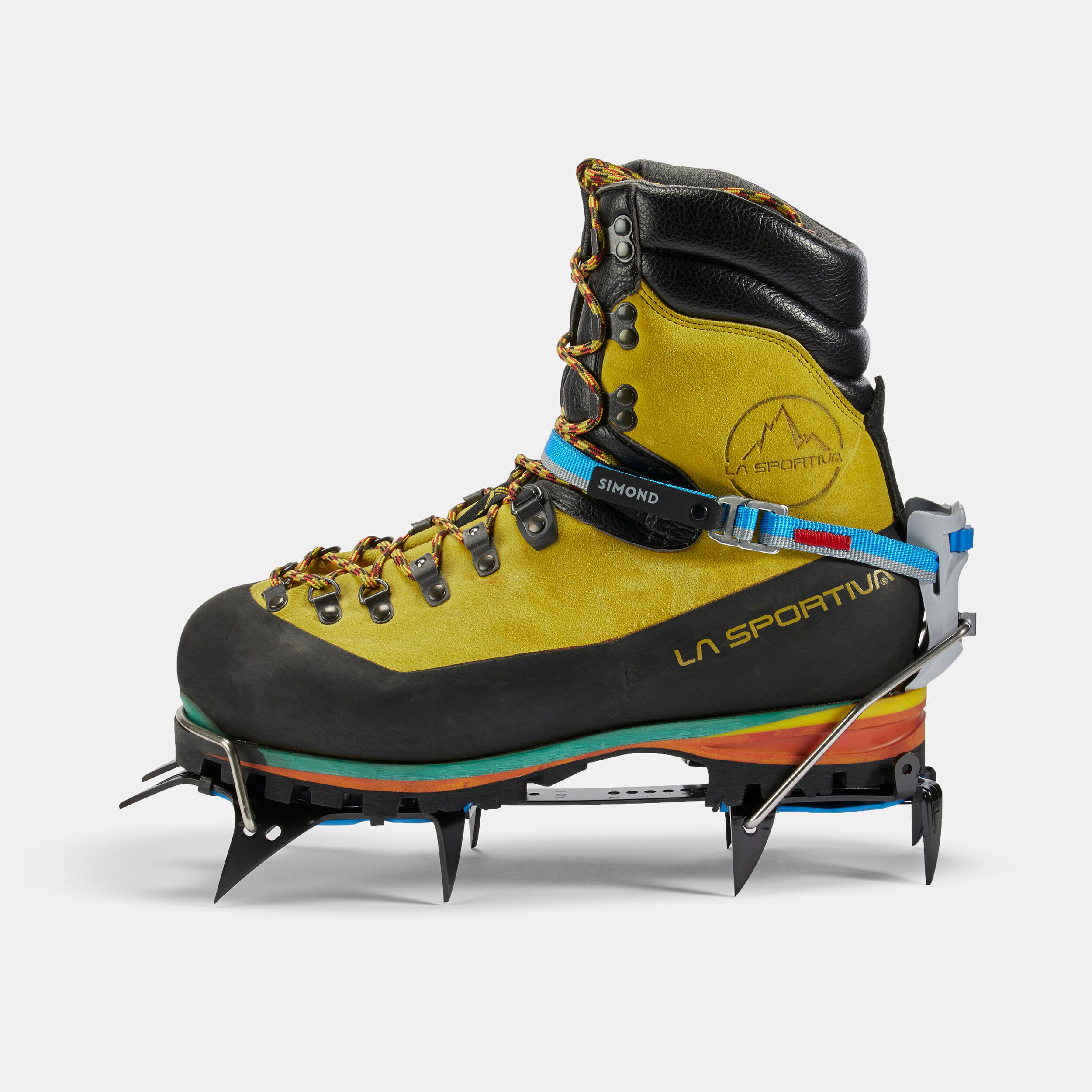 Stijgijzers voor bergsport Caiman 10 punten semi-automatisch / automatisch 10/12
