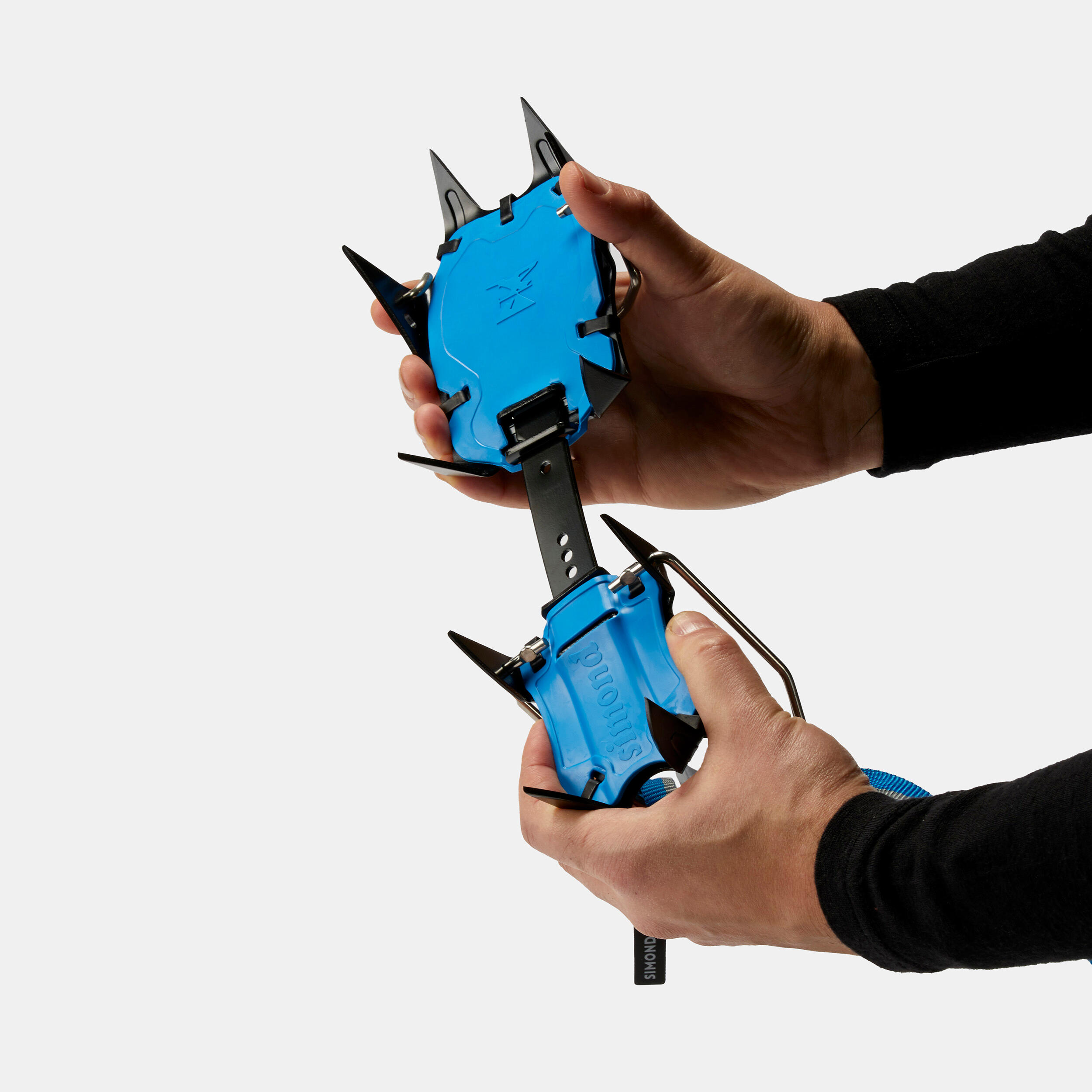 Stijgijzers voor bergsport Caiman 10 punten semi-automatisch / automatisch 9/12