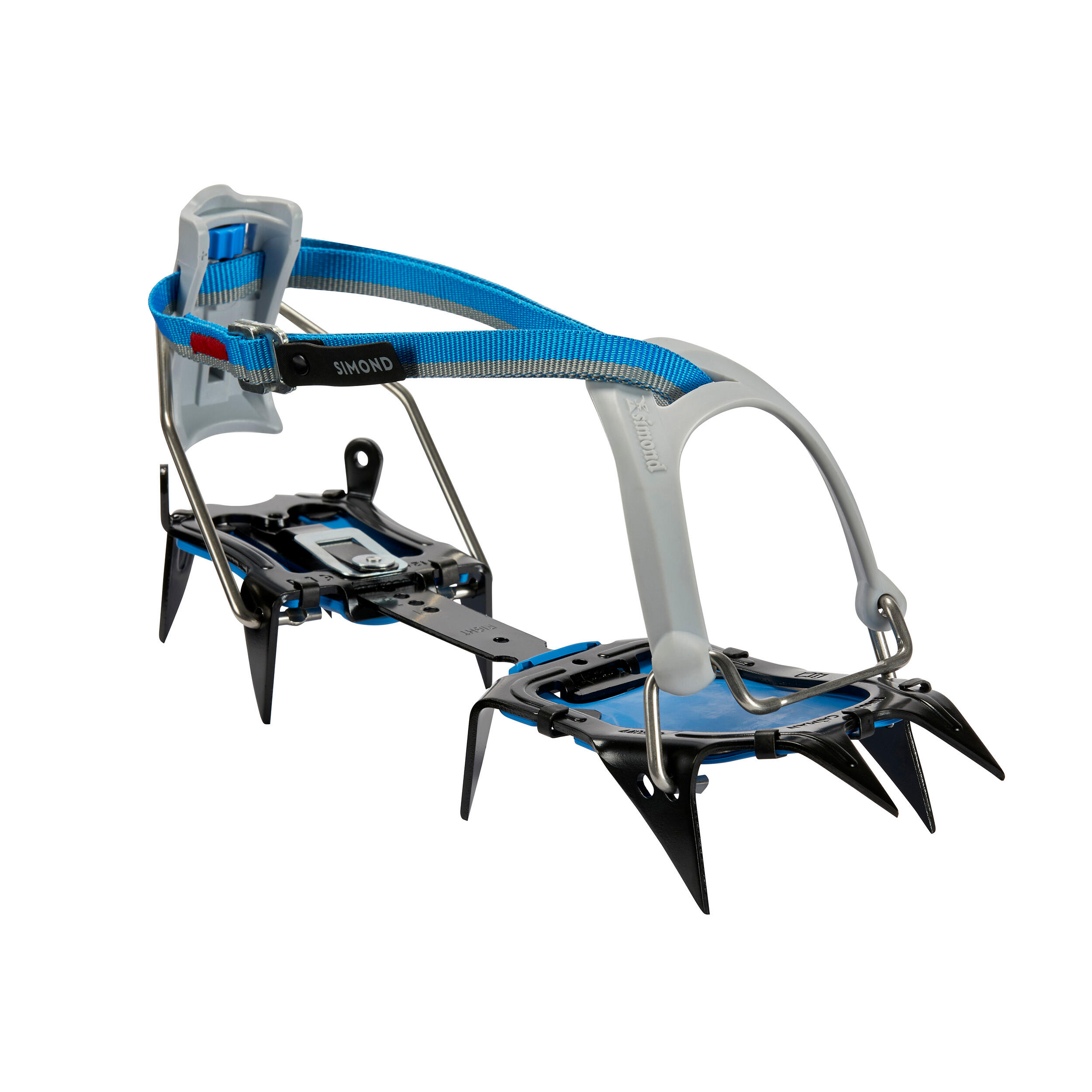 Stijgijzers voor bergsport Caiman 10 punten semi-automatisch / automatisch 2/12
