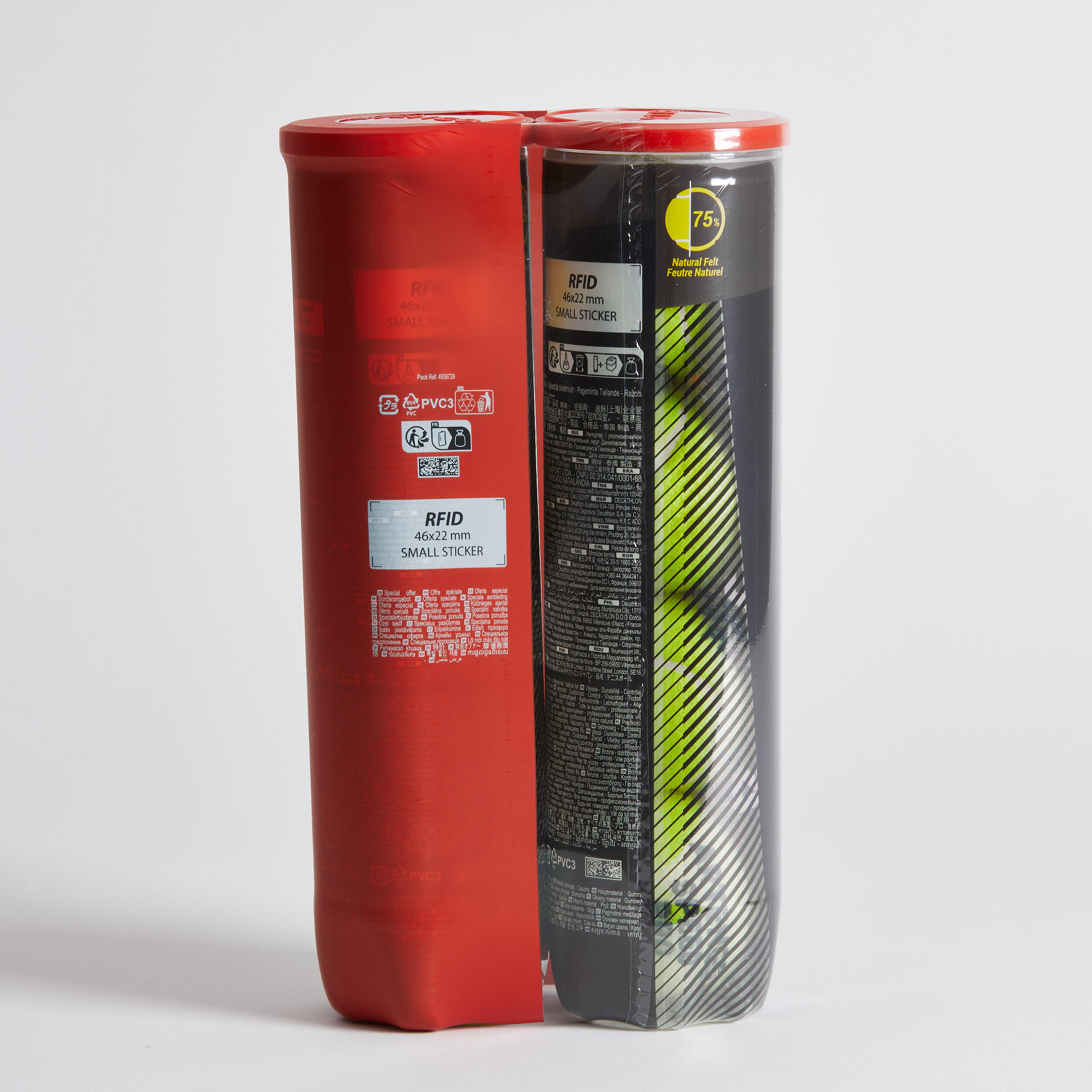 TENNIS BALL TB930 *4 BIPACK YELLOW SPEED