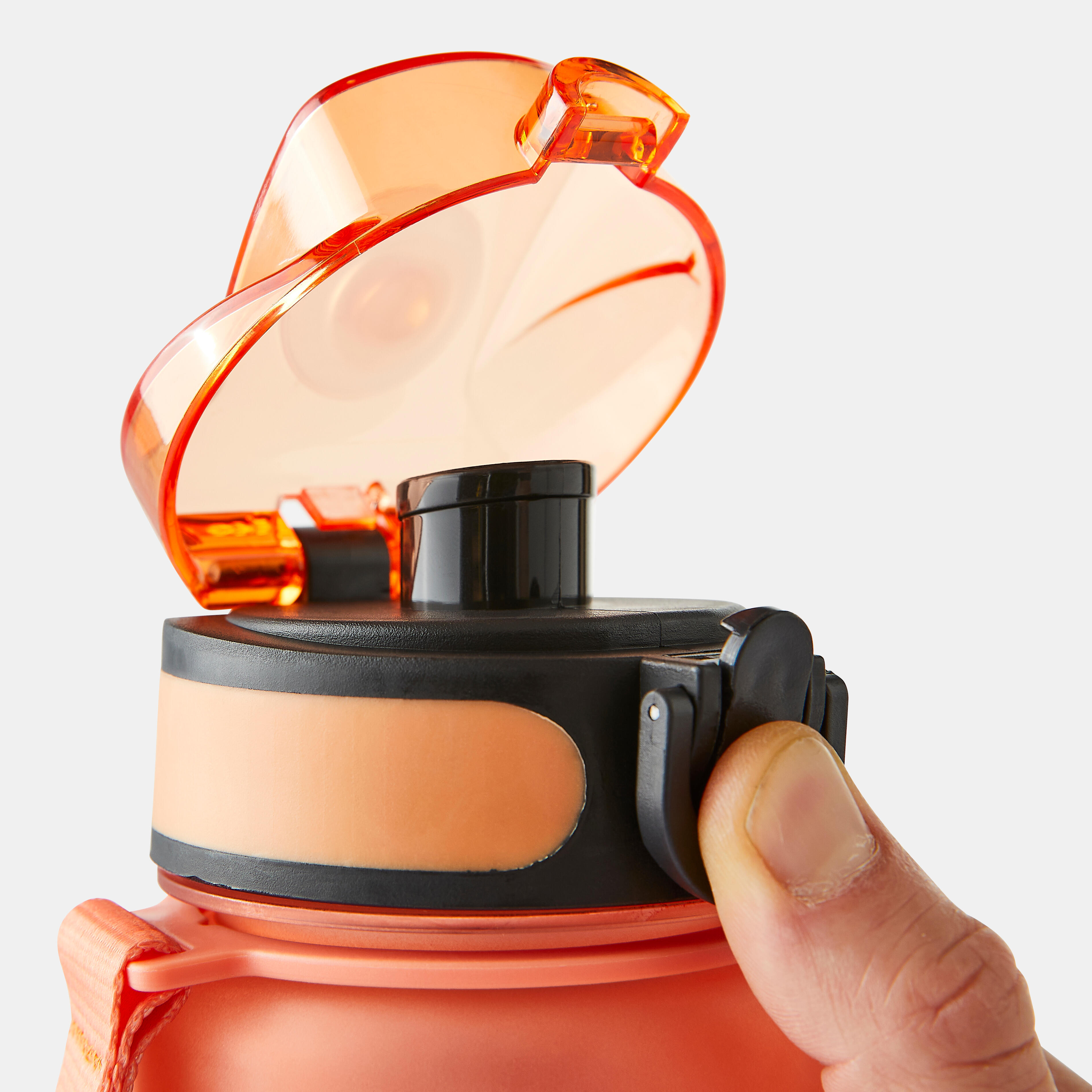 PHOENIX FĽAŠA NA FITNES MOTIVATION, 1 LITER ORANŽOVO-ZELENÁ bez · záber 4
