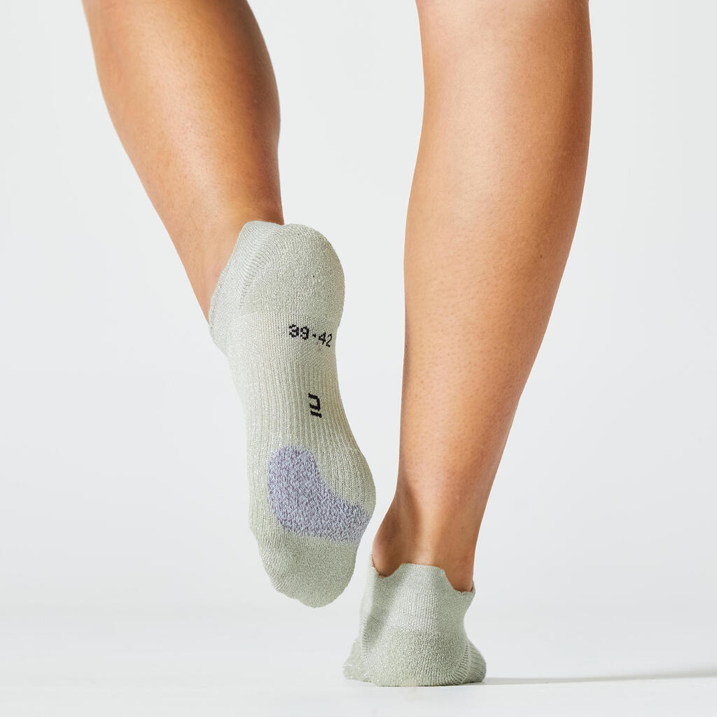 Invisible Fitness Socks - Sparkly