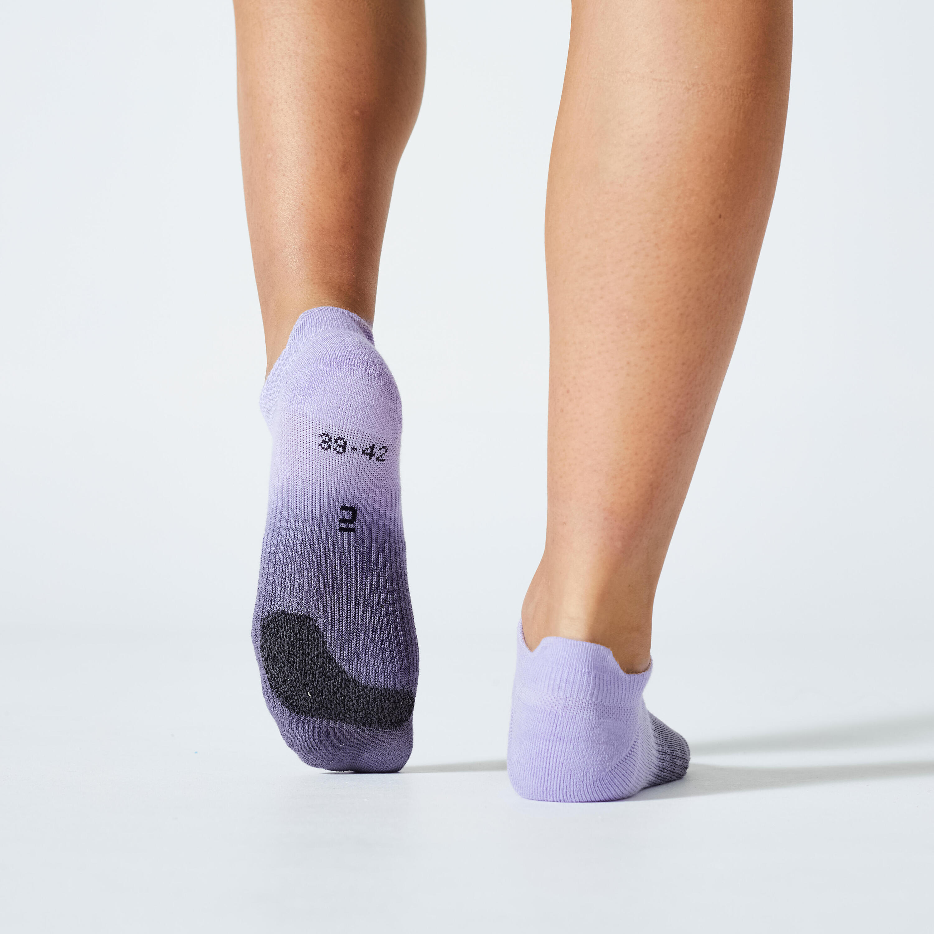 Invisible Cotton Fitness Cardio Training Socks Twin-Pack 3/6