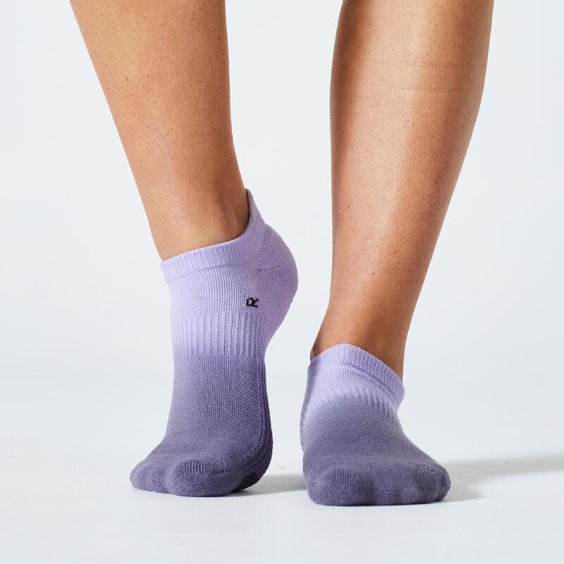 Neviditelné fitness ponožky bavlněné 2 páry