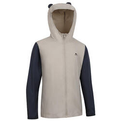 Hiking ANTI UV Jacket MH500 Kid Beige