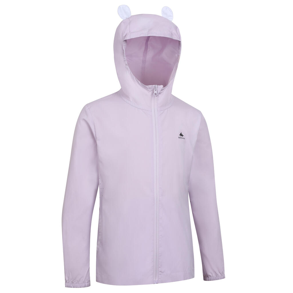 Veste ANTI-UV enfant 2-6 ans - violette