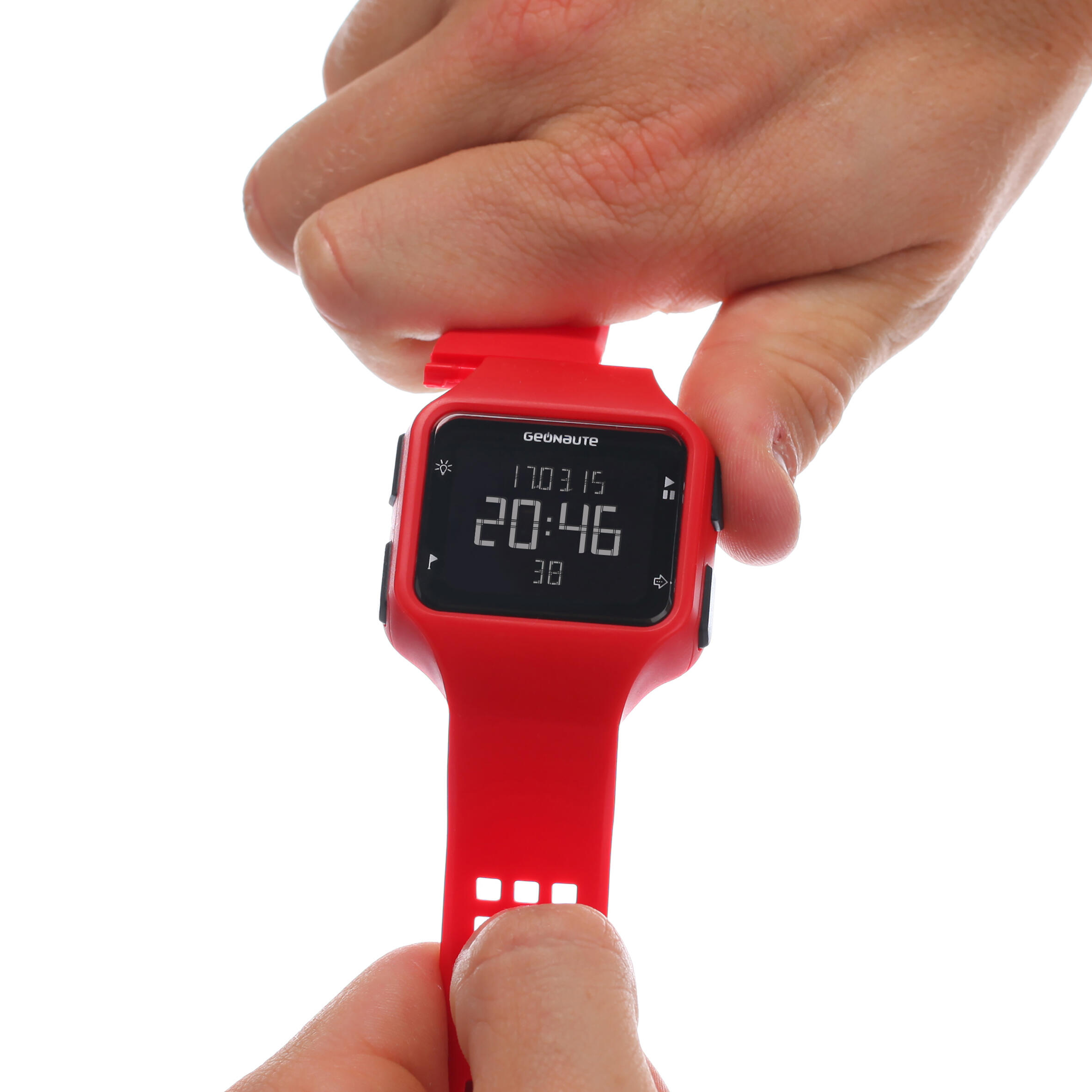 W500+ M SWIP Men Digital Timer Sport Watch - Red (Ltd Ed.) 8/8