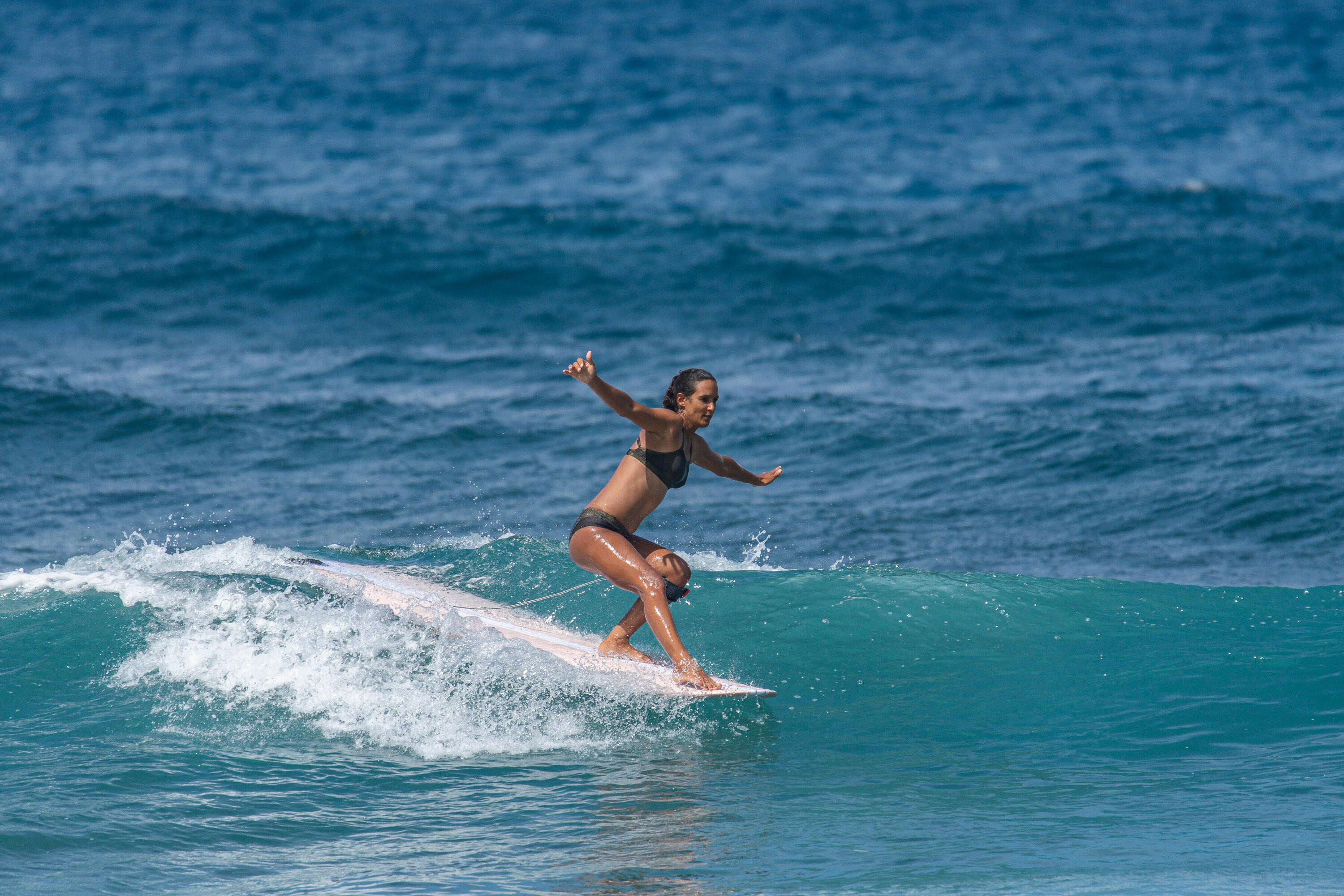 Prancha de Surf LONGBOARD 900 9'4" 74 L. Inclui 1 quilha de 10". 14/20