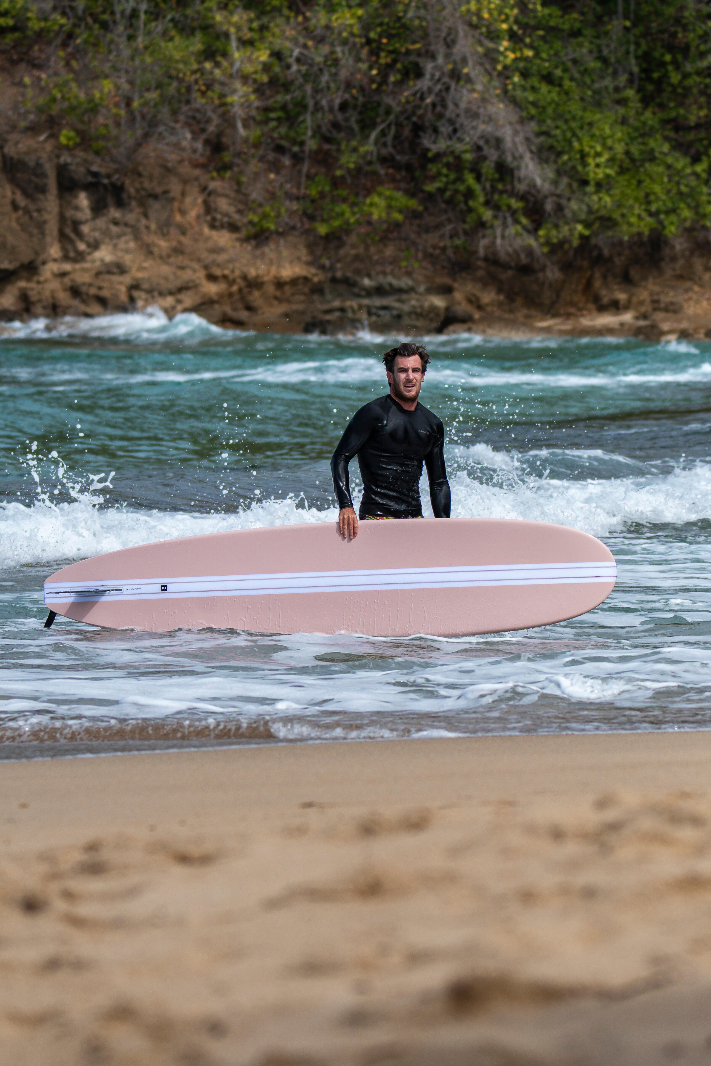 Prancha de Surf LONGBOARD 900 9'4" 74 L. Inclui 1 quilha de 10". 20/20