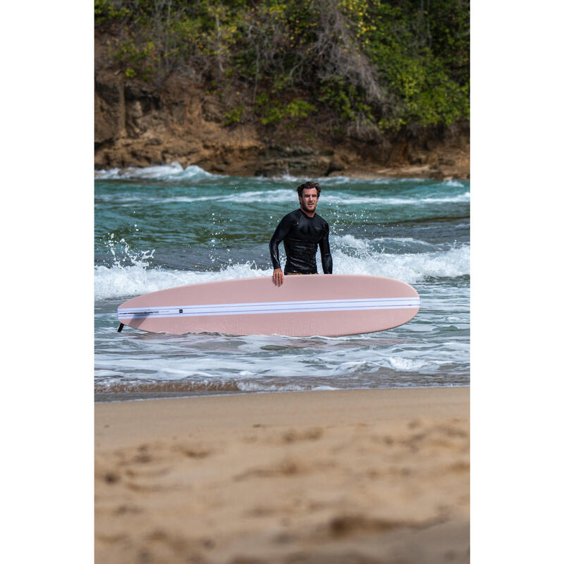 Longboard voor surfen 900 9'4' 74 l Geleverd met een 10"-vin.